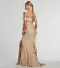 Alicia Off-The-Shoulder Mermaid Formal Dress sold by Windsor