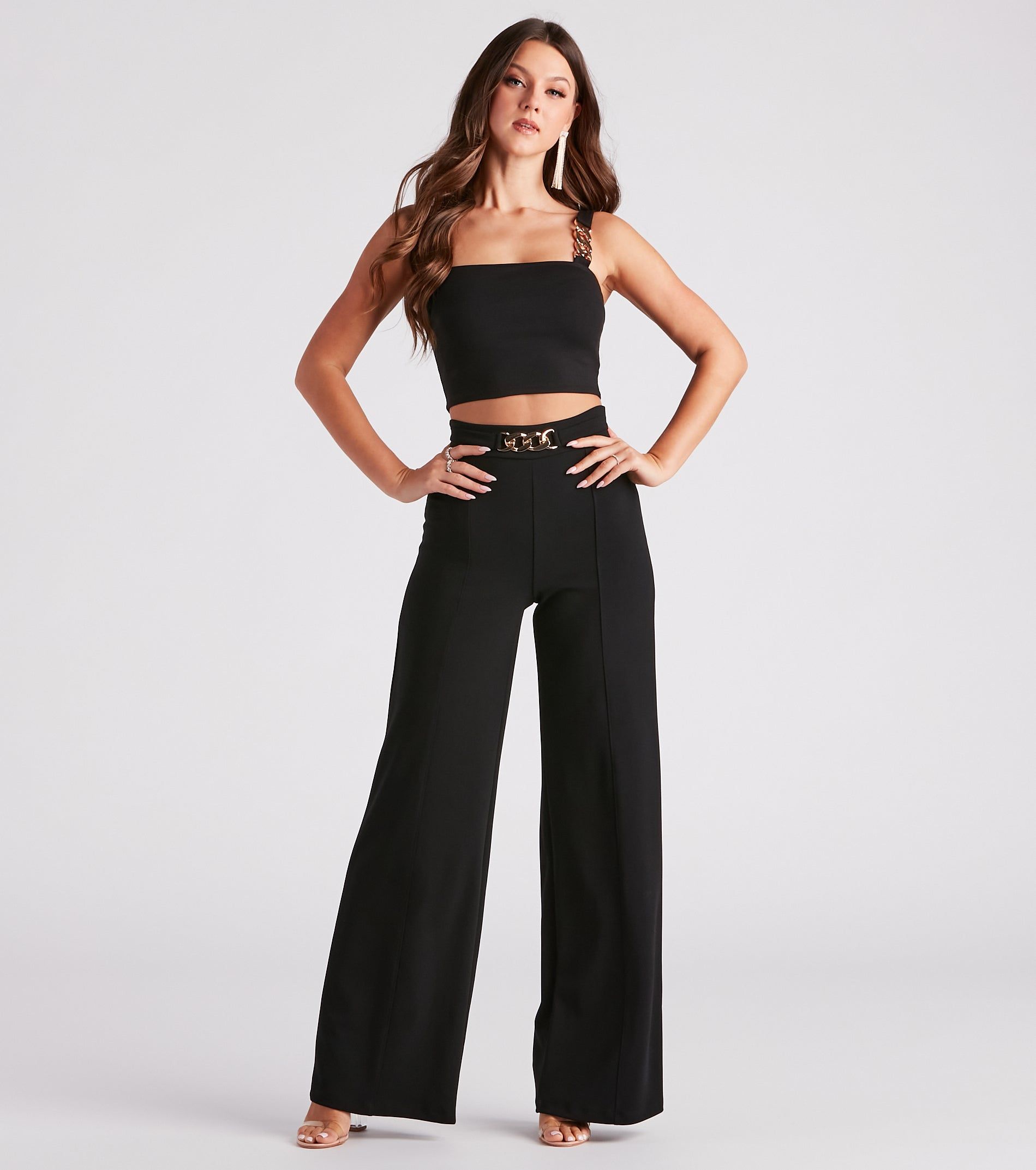 Forever Linked Chain Wide Leg Pants sold by Windsor product image thumbnail 5