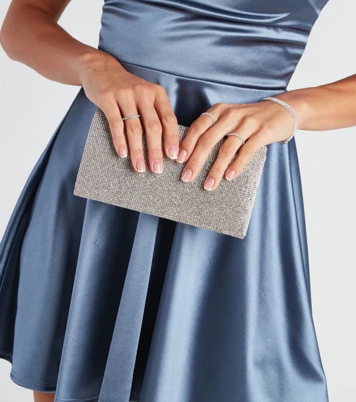 Major Glitz Rhinestone Clutch sold by Windsor