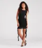 Ready For My Close Up Mesh Ruffle Mini Dress sold by Windsor