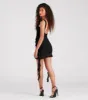 Ready For My Close Up Mesh Ruffle Mini Dress sold by Windsor