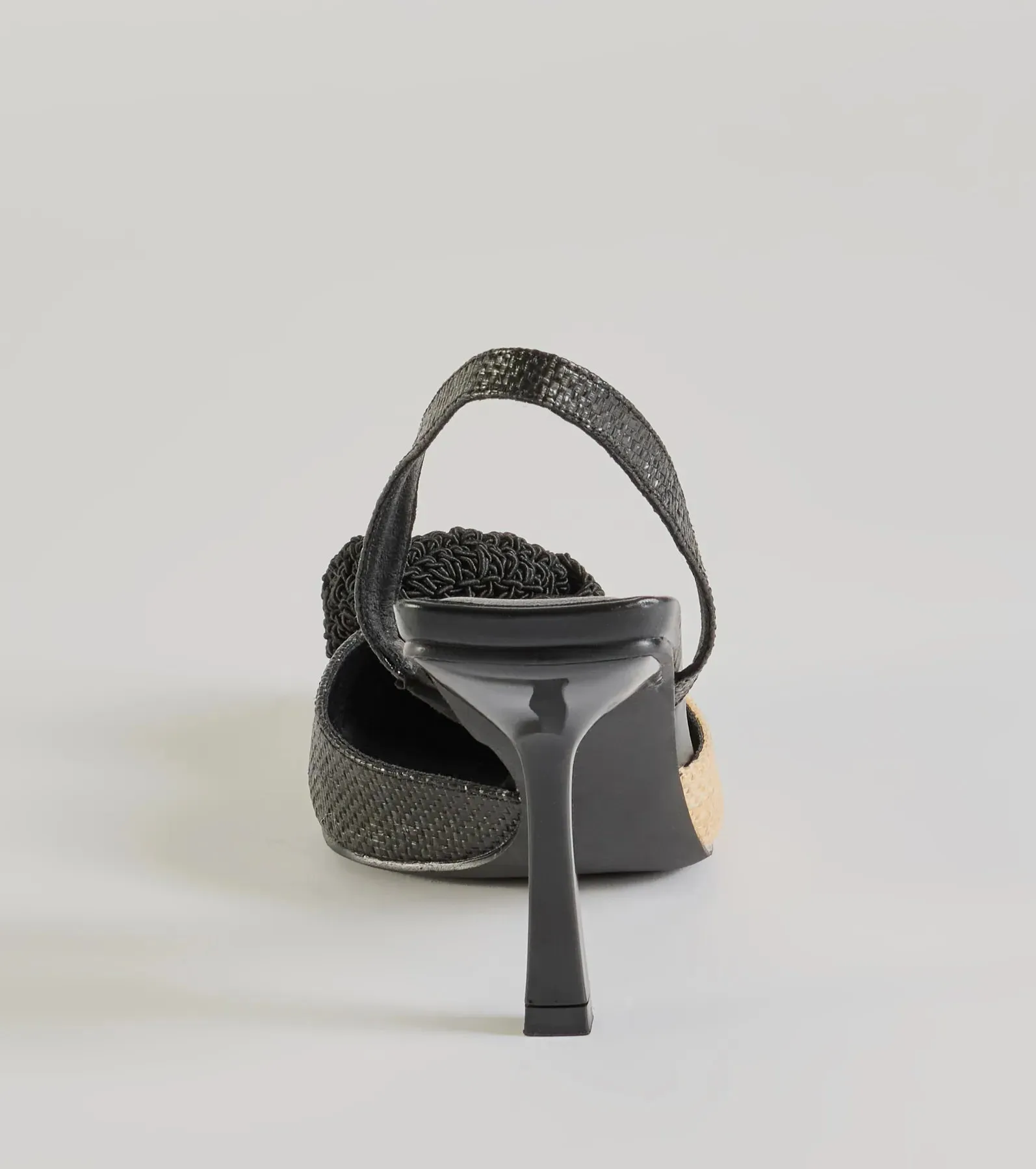 Trendy Fab Raffia Flower Stiletto Pumps sold by Windsor product image thumbnail 3