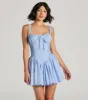 So Darling Woven Drop-Waist Skater Dress sold by Windsor