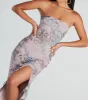 Effortlessly Ethereal Floral Mesh Maxi Dress sold by Windsor
