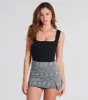 Looking Snatched Cropped Corset Tank sold by Windsor
