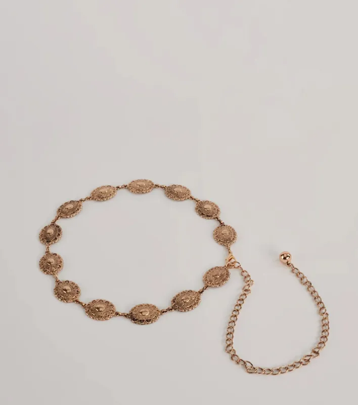 Western City Concho Chain Belt sold by Windsor