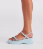 Naturally Cute Strappy Platform Wedges sold by Windsor