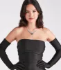 Arm Candy Strapless Mini Dress With Gloves sold by Windsor