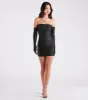Arm Candy Strapless Mini Dress With Gloves sold by Windsor