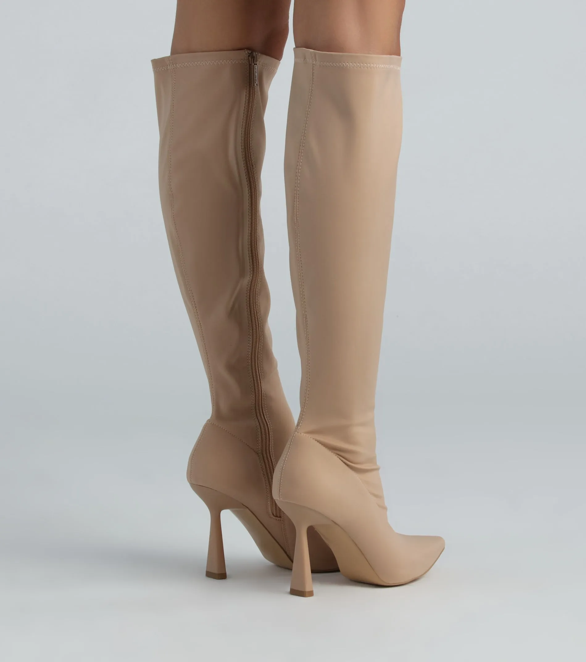 Elevated Mood Knee-High Stiletto Boots sold by Windsor product image thumbnail 4