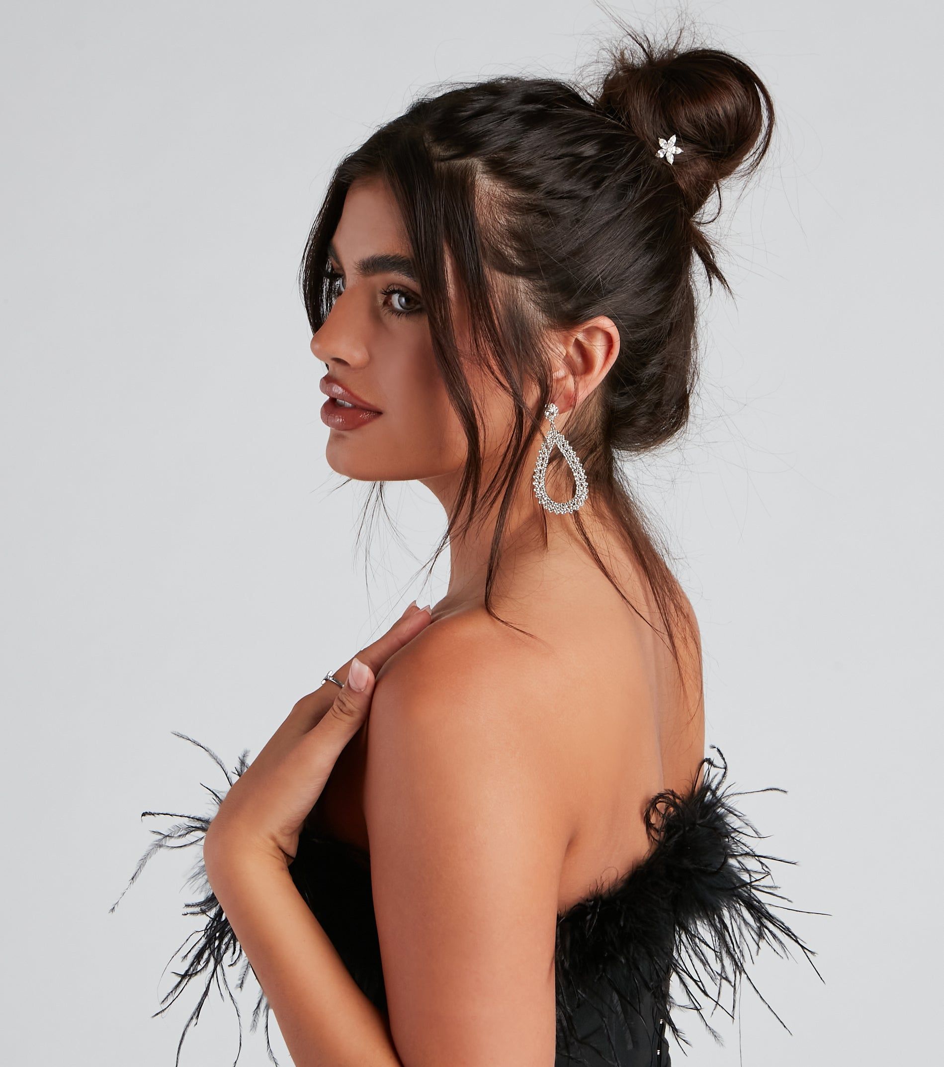 Simply Elegant Flower Hair Pin sold by Windsor