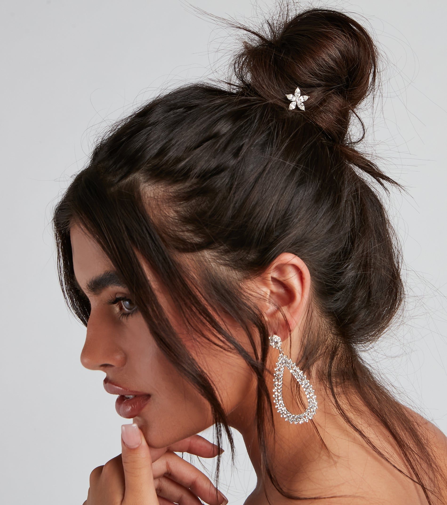 Simply Elegant Flower Hair Pin sold by Windsor product image thumbnail 2