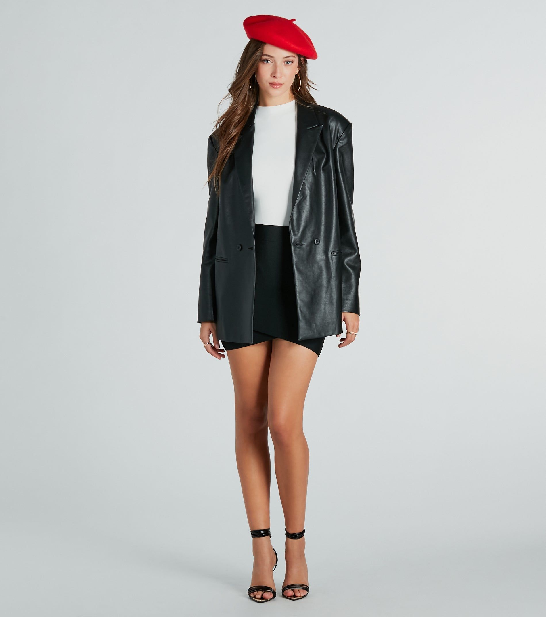 Parisian Girlie Faux Wool Beret sold by Windsor product image thumbnail 3