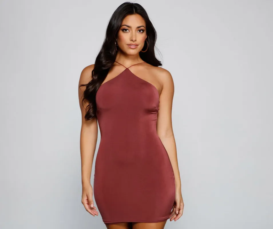 CLEARANCE - Date Night Chic Mini Dress sold by Windsor