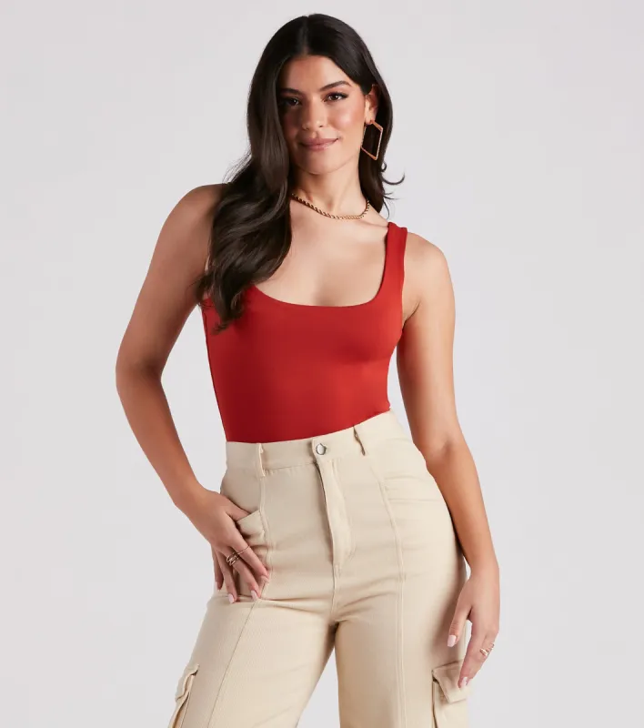 CLEARANCE - Staple Piece Scoop Neck Bodysuit sold by Windsor