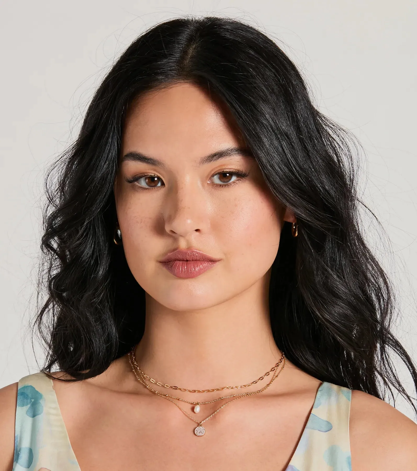 Moment To Shine Layered Faux Pearl Necklace sold by Windsor product image thumbnail 2