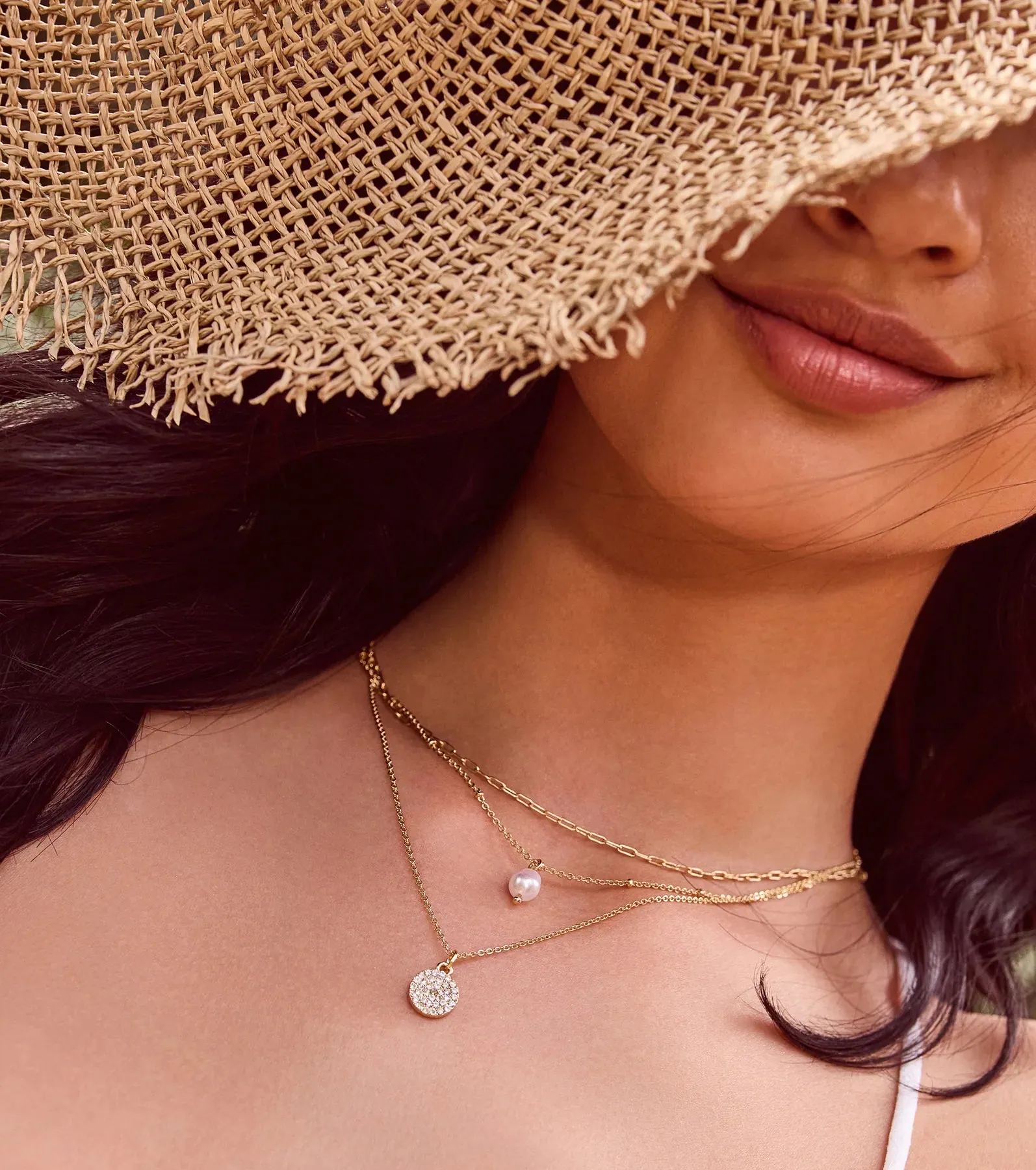 Moment To Shine Layered Faux Pearl Necklace sold by Windsor