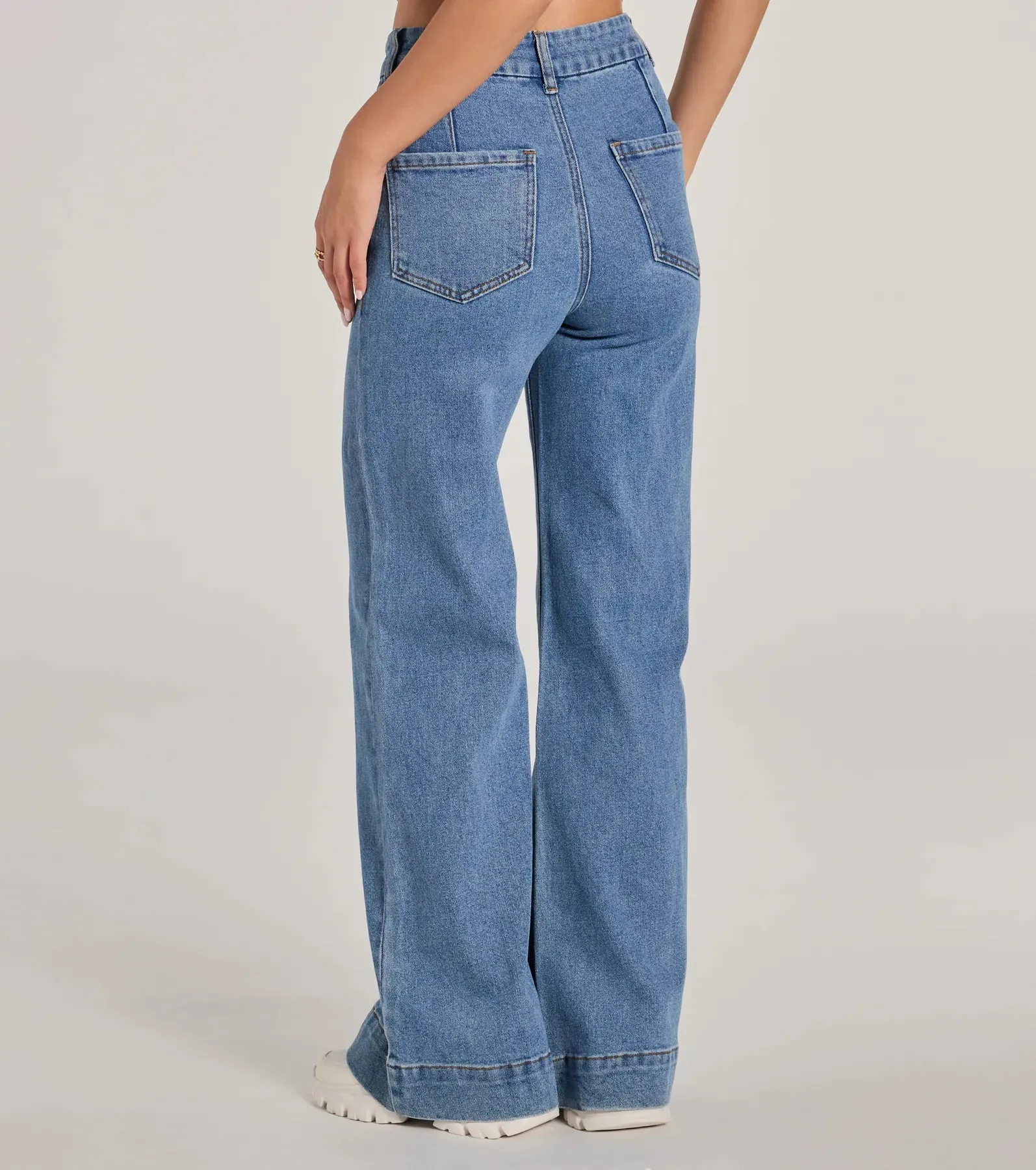 Easy Coolness High-Rise Trouser Denim Jeans sold by Windsor product image thumbnail 2