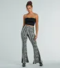Free Spirit Chick High-Rise Boho Flare Pants sold by Windsor