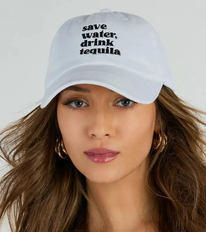 Save Water Drink Tequila Baseball Cap sold by Windsor
