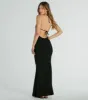 Simple Slay Halter Cowl Neck Ribbed Knit Maxi Dress sold by Windsor