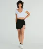 Solid Ten High Rise Slit Bodycon Mini Skirt sold by Windsor