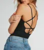 Babe Alert Strappy Seamless Bodysuit sold by Windsor