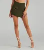 Style Notes Ponte Cargo Mini Skort sold by Windsor