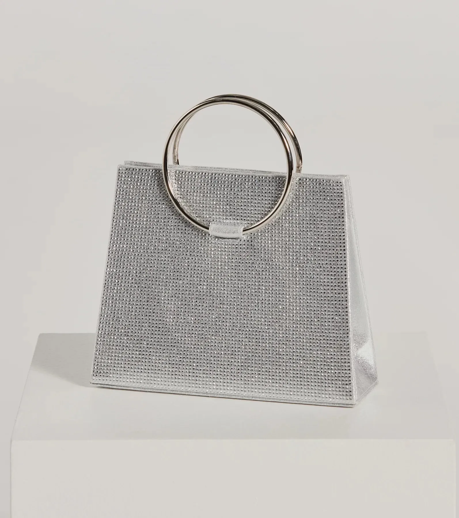 Party Mode Rhinestone O-Ring Purse sold by Windsor