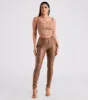 CLEARANCE - High-Rise Coated Skinny Pants sold by Windsor