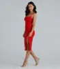 Glam Obsession Glitter Mesh Midi Dress sold by Windsor