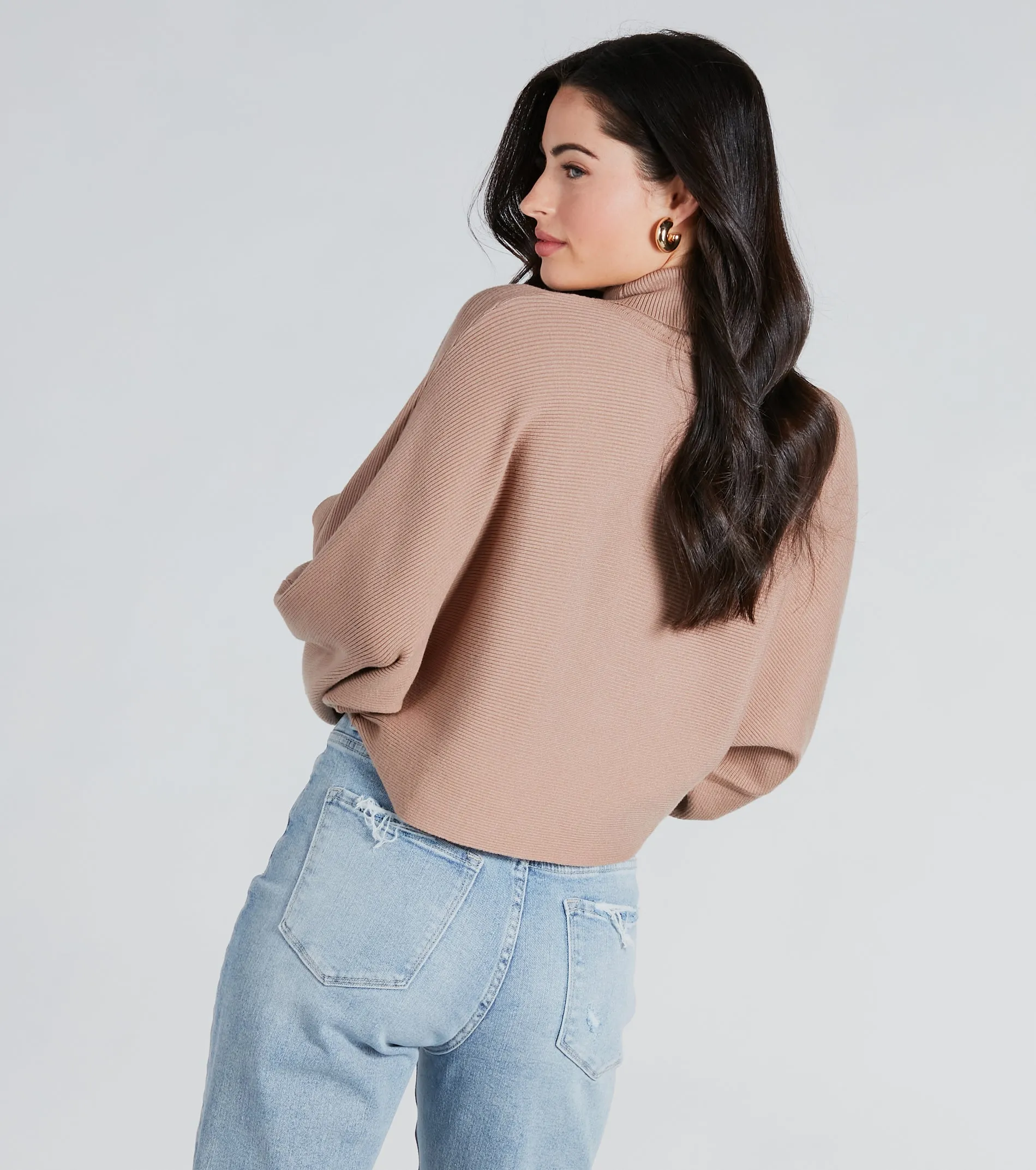 Only Cozy Vibes Turtleneck Cropped Sweater sold by Windsor product image thumbnail 2