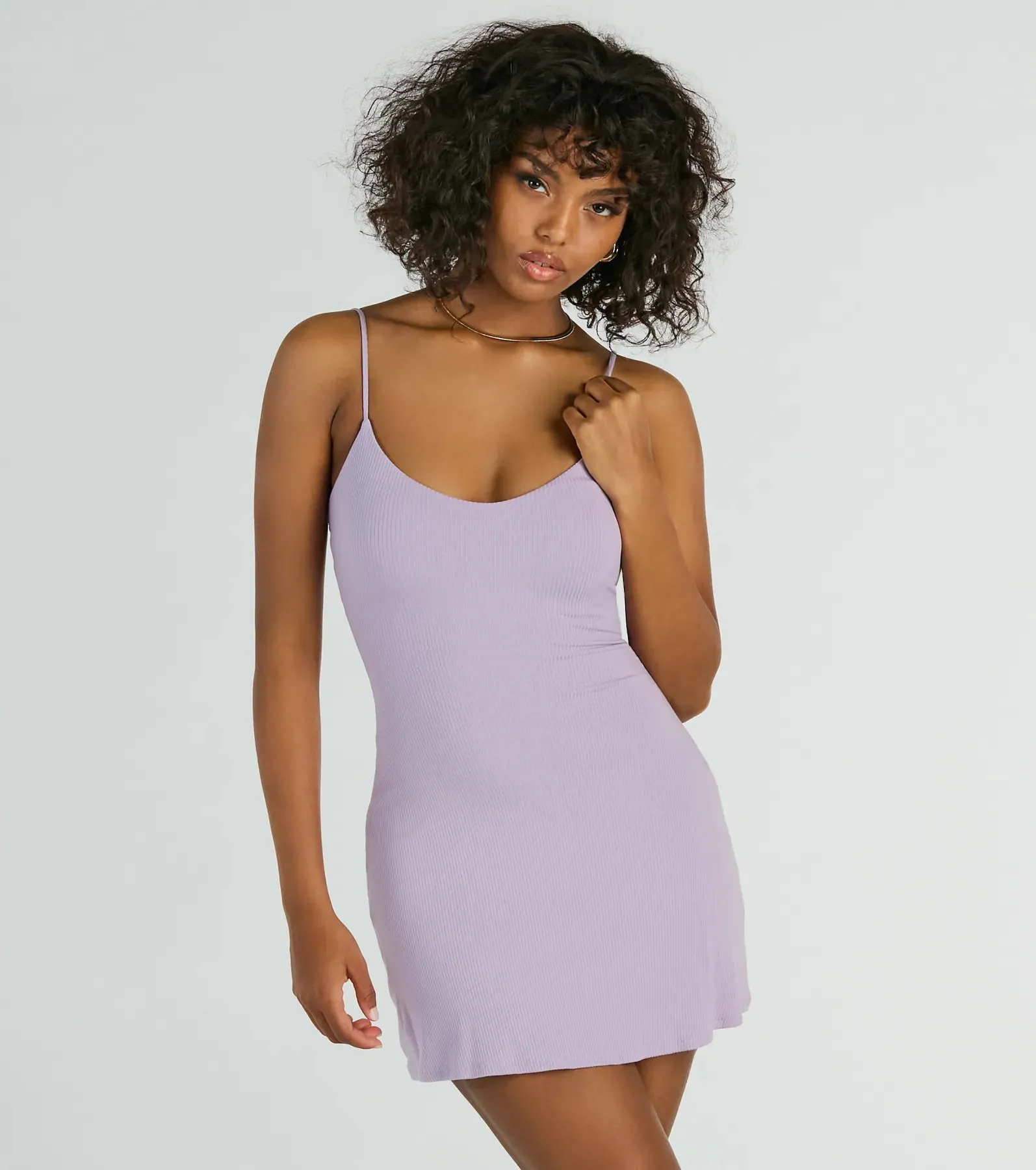 Always Admired Scoop Neck A-Line Mini Dress sold by Windsor product image thumbnail 2