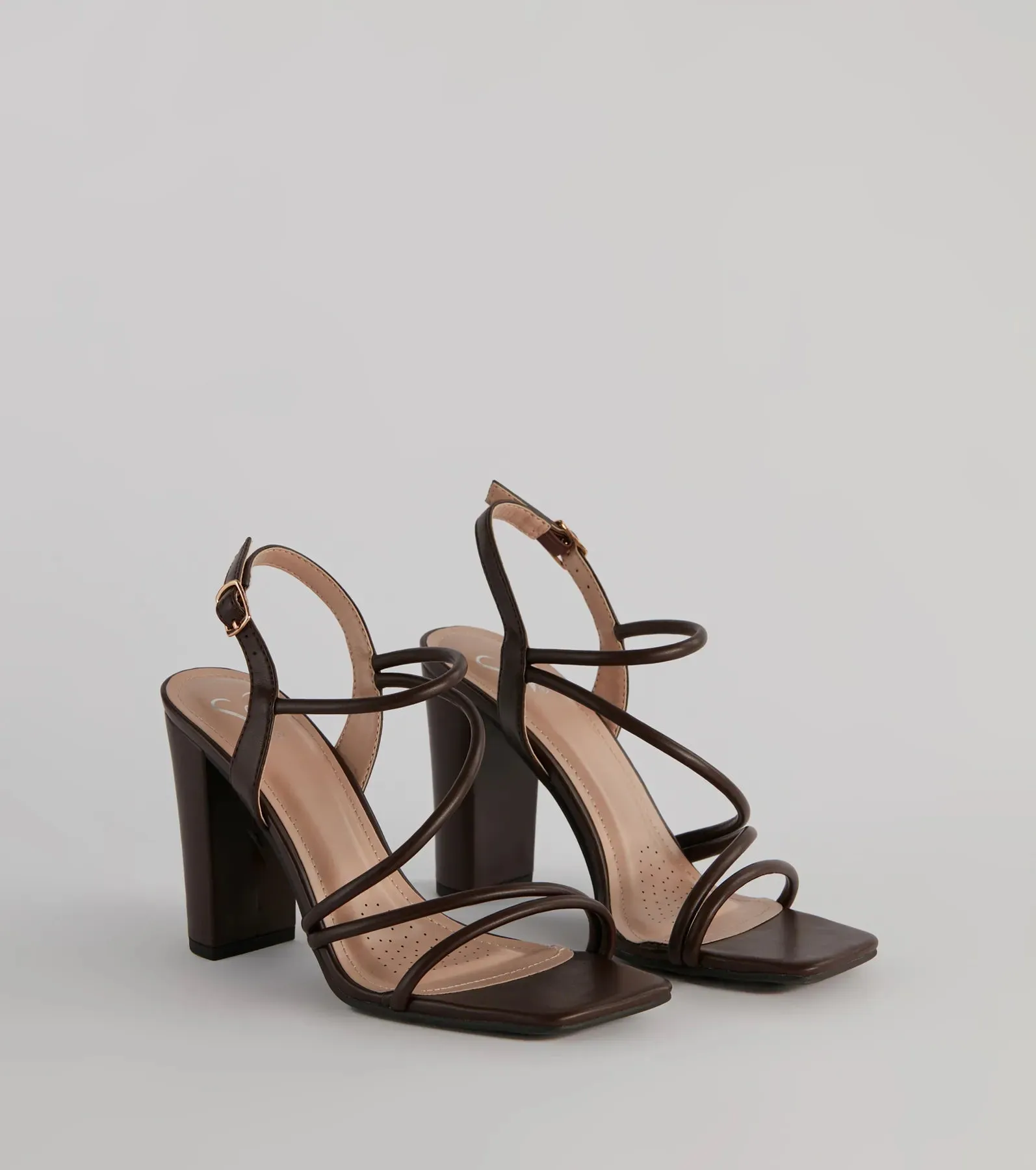Chic Staple Strappy Block Heels sold by Windsor