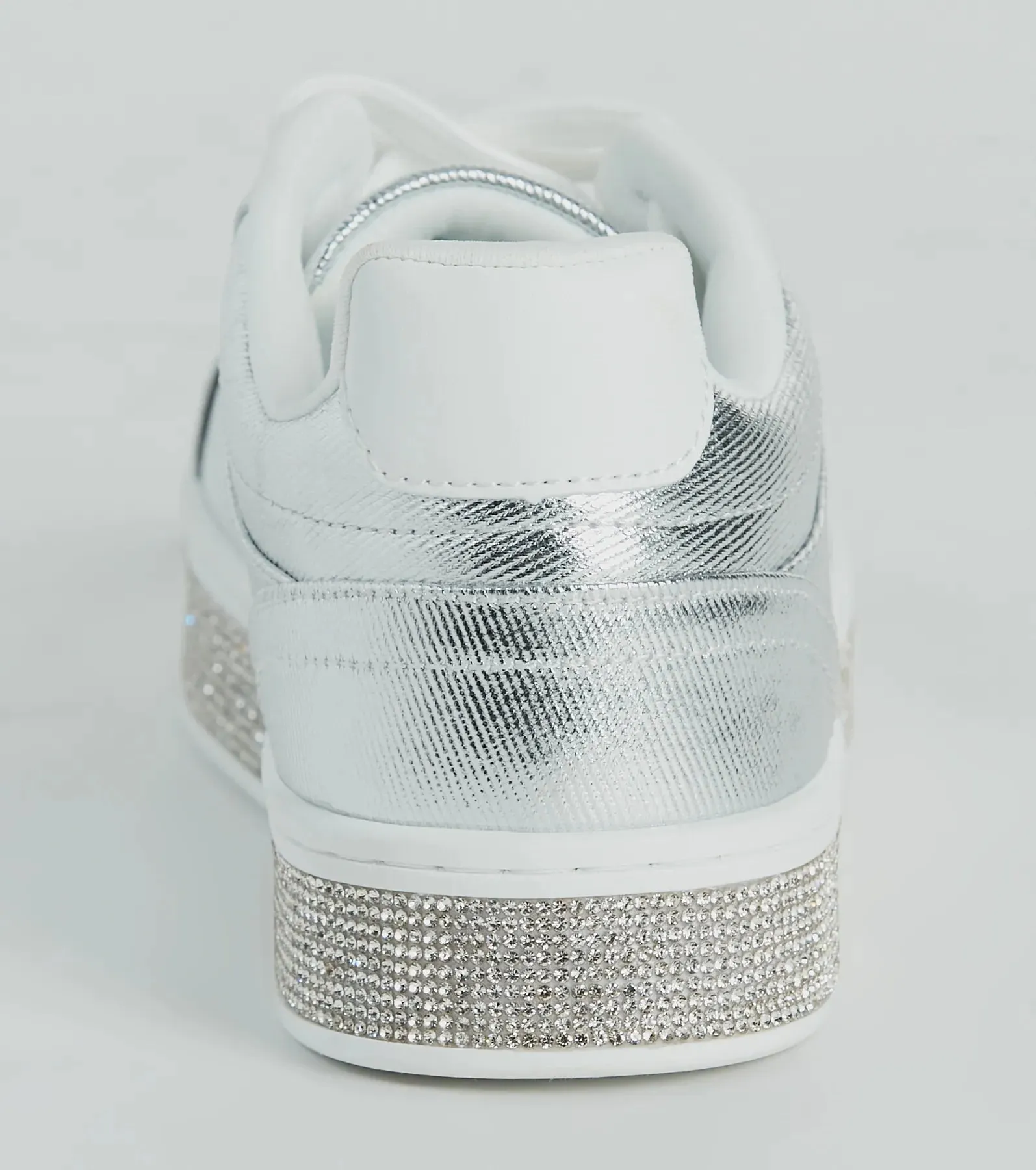 Playful Shimmer Rhinestone Trim Platform Sneakers sold by Windsor product image thumbnail 4