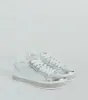 Playful Shimmer Rhinestone Trim Platform Sneakers sold by Windsor