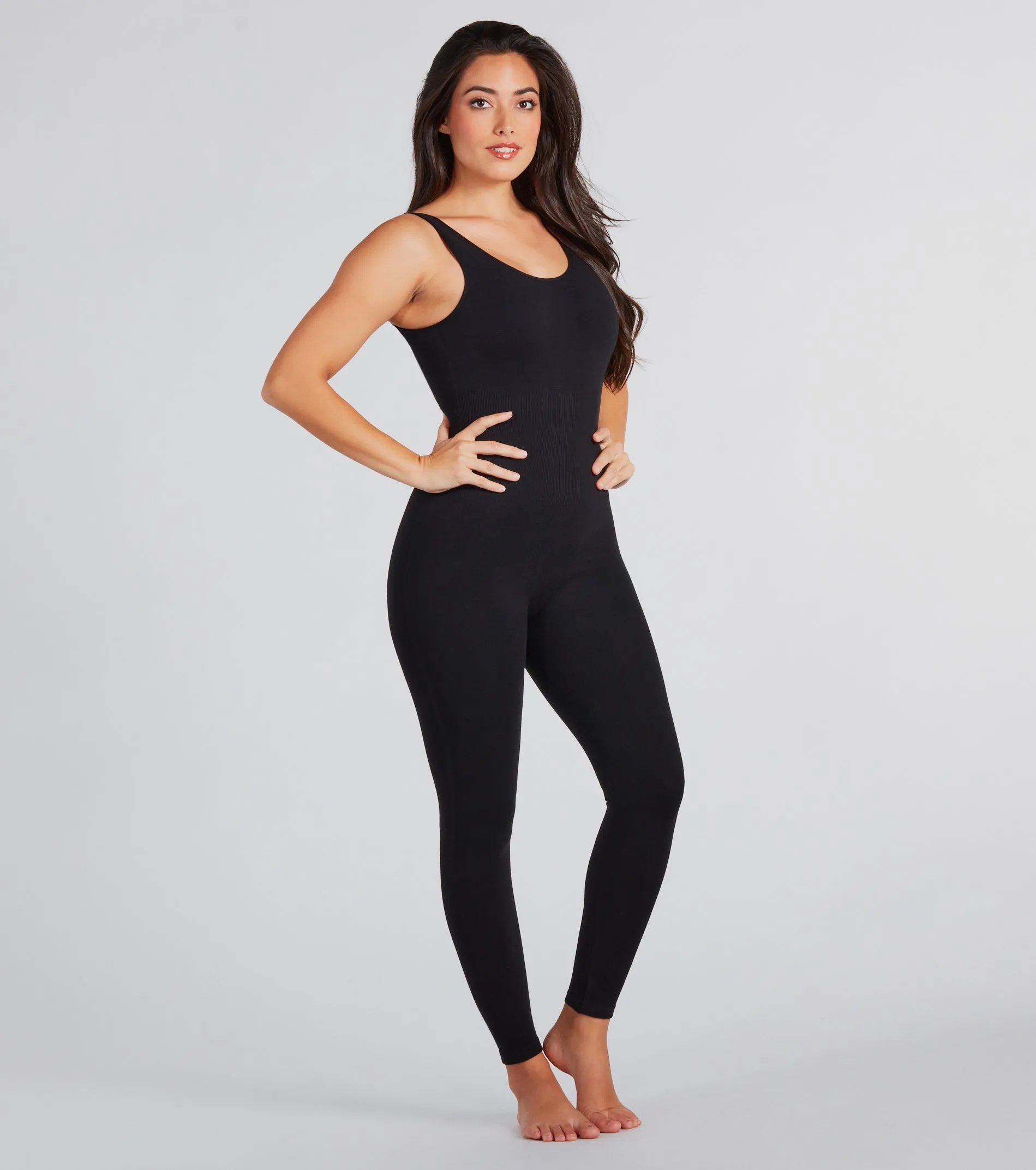Comfy Muse Seamless Low Back Jumpsuit sold by Windsor product image thumbnail 4