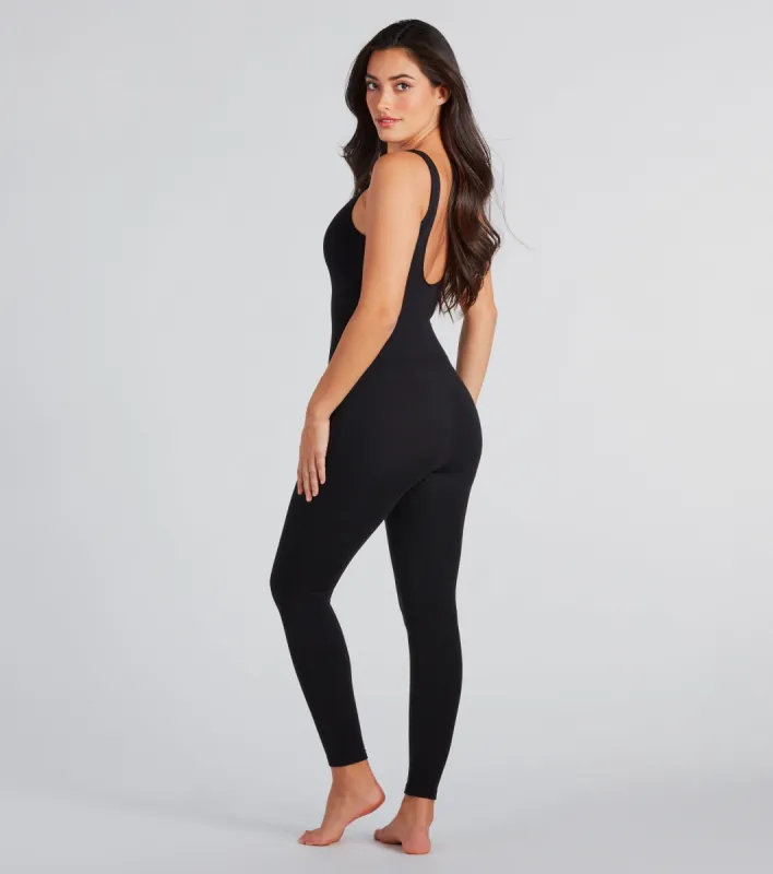 Comfy Muse Seamless Low Back Jumpsuit sold by Windsor