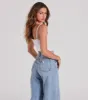 Delicate Excellence Floral Embroidered Crop Bustier sold by Windsor