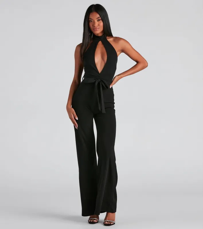 Key To Style Flared Jumpsuit sold by Windsor