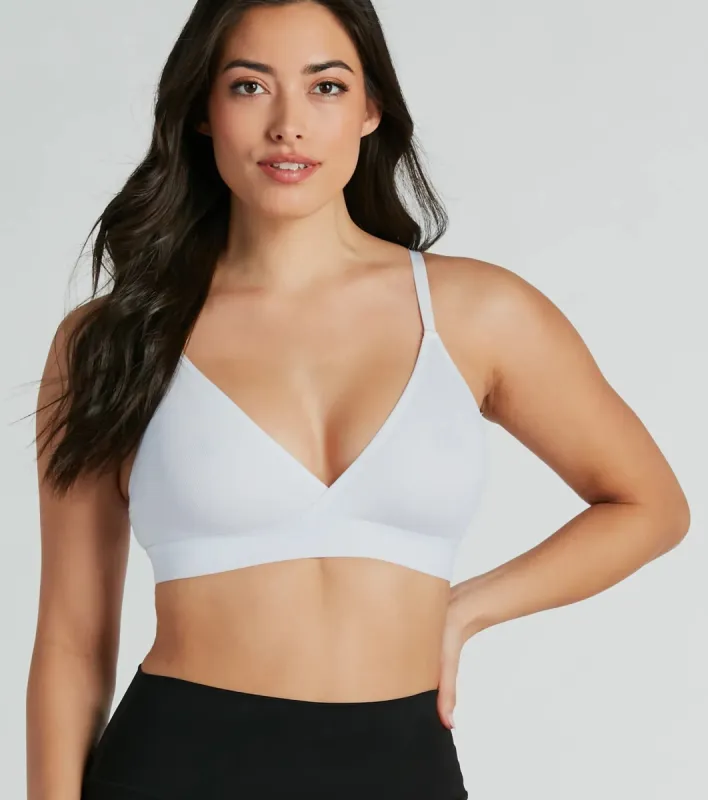 CLEARANCE - Feeling Good Seamless V-Neck Bralette sold by Windsor