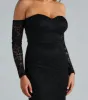 Sammy Formal Lace Off-The-Shoulder Mermaid Dress sold by Windsor
