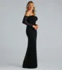 Sammy Formal Lace Off-The-Shoulder Mermaid Dress sold by Windsor