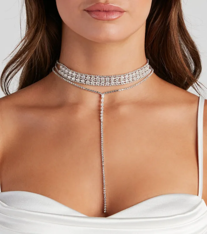 Love For Glam Choker And Necklace sold by Windsor