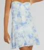 Sparkly Excellence Floral Sequin Mini A-Line Dress sold by Windsor