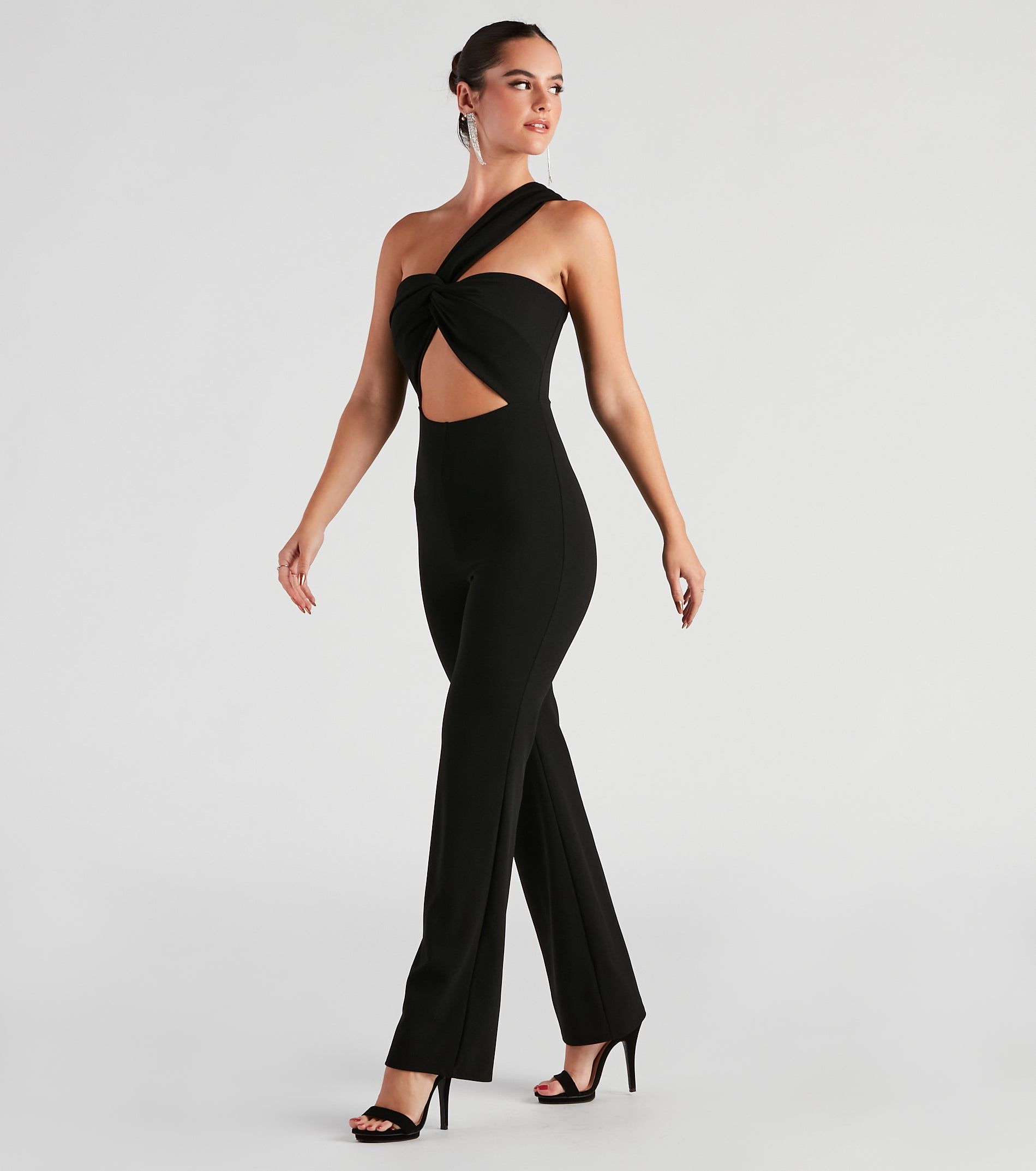 Enticing Beauty Cutout Jumpsuit sold by Windsor product image thumbnail 5