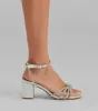 Dancing Shoes Rhinestone Short Block Heels sold by Windsor