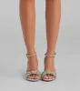 Dancing Shoes Rhinestone Short Block Heels sold by Windsor