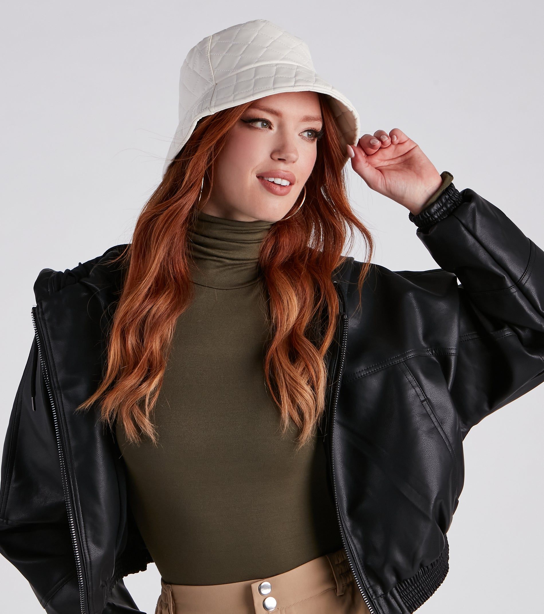 City Strolls Quilted Bucket Hat sold by Windsor