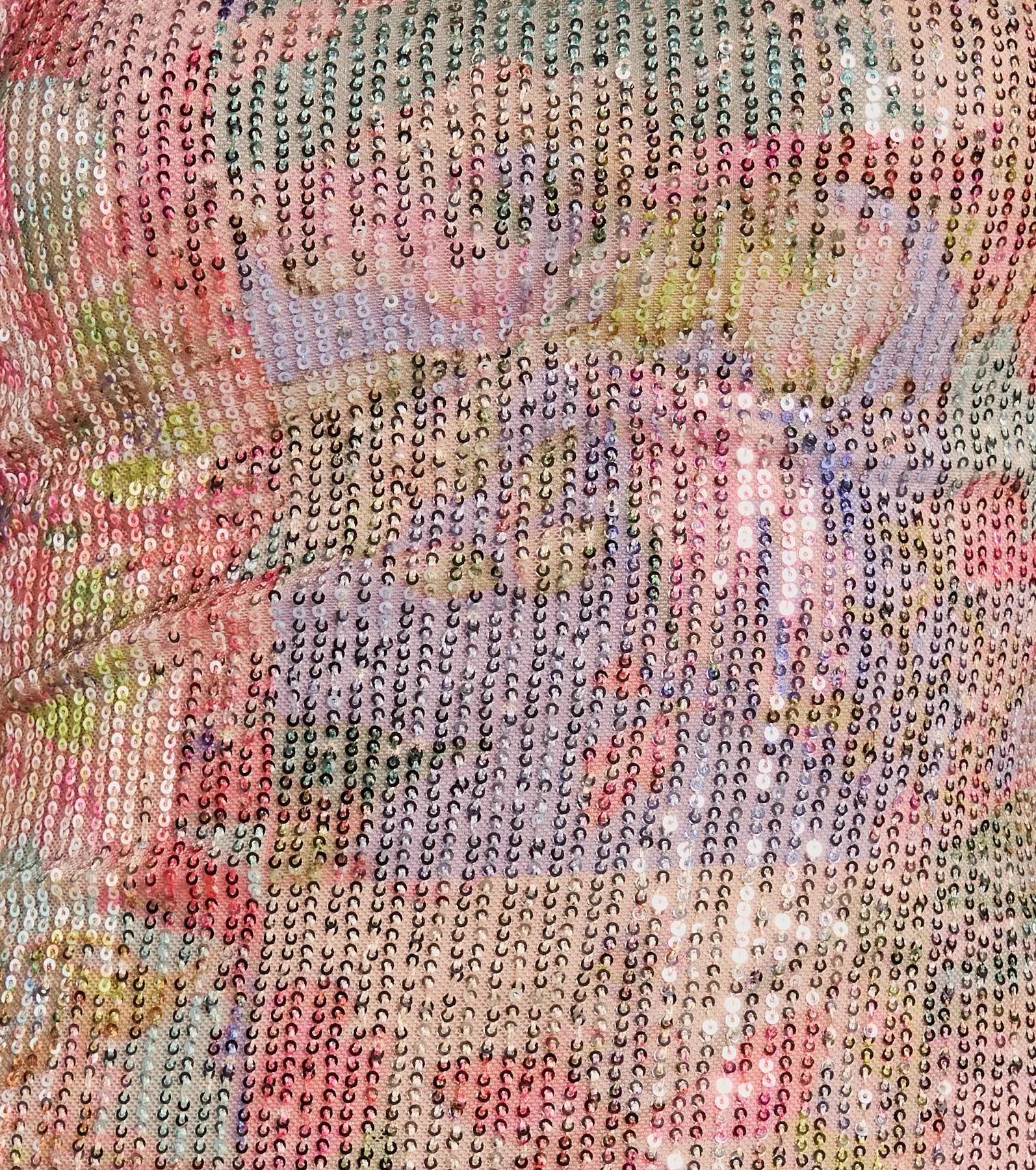 Statement Shimmer Sequin Floral Mini Dress sold by Windsor product image thumbnail 4